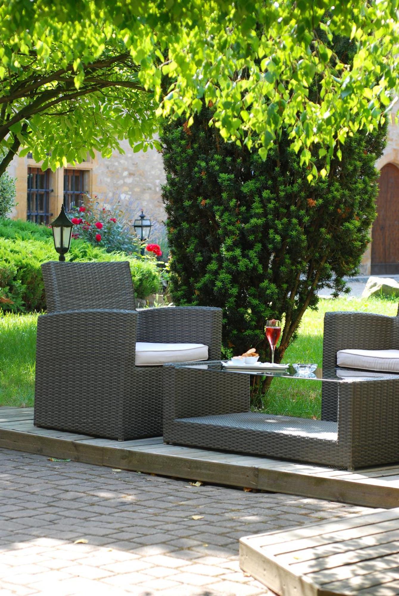 Demeures Et Chateaux L'Abbaye Caladoise - Anciennement Hostellerie Ferme Du Poulet Villefranche-sur-Saône Zewnętrze zdjęcie