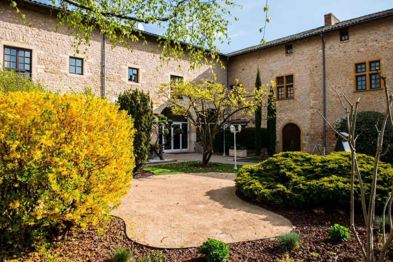 Demeures Et Chateaux L'Abbaye Caladoise - Anciennement Hostellerie Ferme Du Poulet Villefranche-sur-Saône Zewnętrze zdjęcie